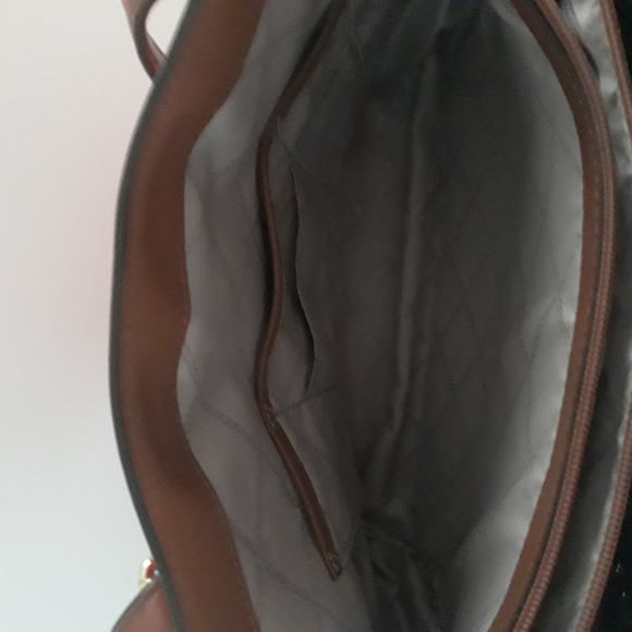 Michael Kors Orange and Gray Satchel Bags